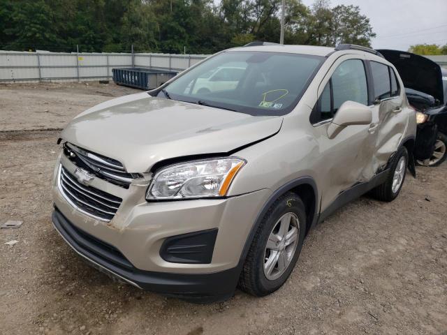 Photo 2 from auction – 2016 CHEVROLET TRAX 1LT with VIN 3GNCJLSB7GL123955