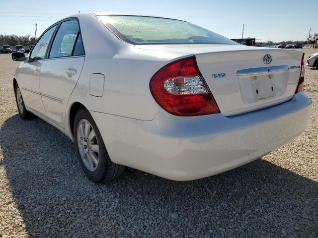 Photo 3 from auction – 2003 TOYOTA CAMRY LE with VIN JTDBE32K130171810