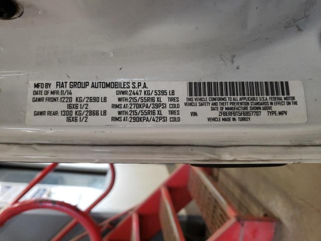 Photo 10 from auction – 2015 RAM PROMASTER with VIN ZFBERFBT5F6957707