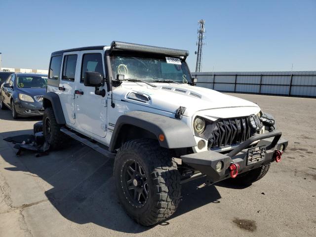 JEEP WRANGLER U 2017 with VIN 1C4BJWDG9HL549366 - Photo from auction