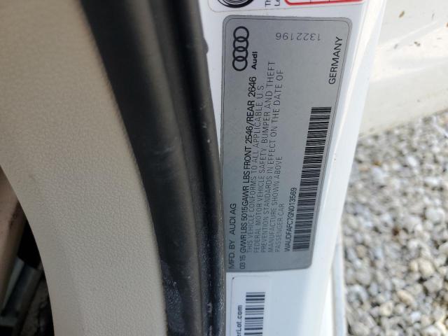 Photo 10 from auction – 2016 AUDI A6 PREMIUM with VIN WAUDFAFC7GN013569