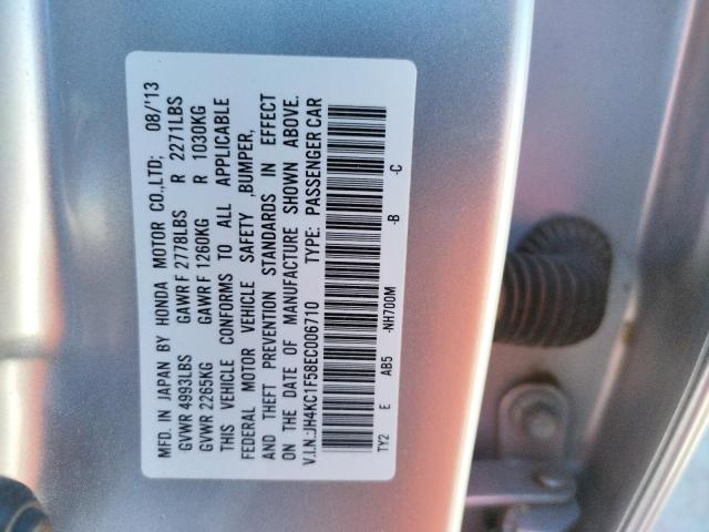 Photo 10 from auction – 2014 ACURA RLX TECH with VIN JH4KC1F58EC006710