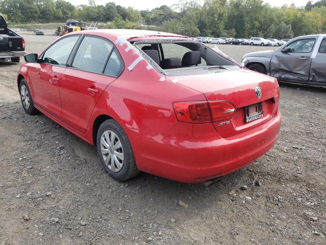 Photo 3 from auction – 2014 VOLKSWAGEN JETTA BASE with VIN 3VW1K7AJ7EM427384