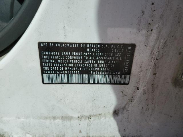 Photo 10 from auction – 2014 VOLKSWAGEN JETTA BASE with VIN 3VW2K7AJ4EM376690