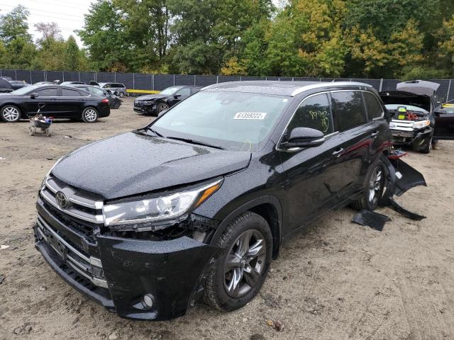 Photo 2 from auction – 2018 TOYOTA HIGHLANDER with VIN 5TDDZRFH5JS880104