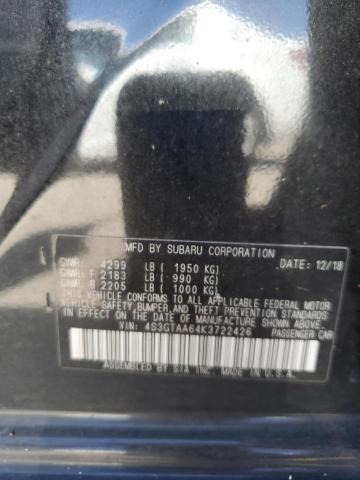 Foto 10 de la subasta – 2019 SUBARU IMPREZA con VIN 4S3GTAA64K3722426