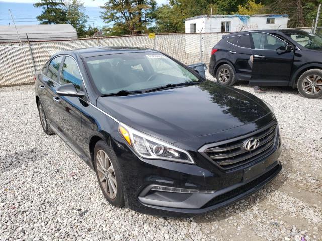 HYUNDAI SONATA 2015 with VIN 5NPE34AF7FH244313 - Photo from auction