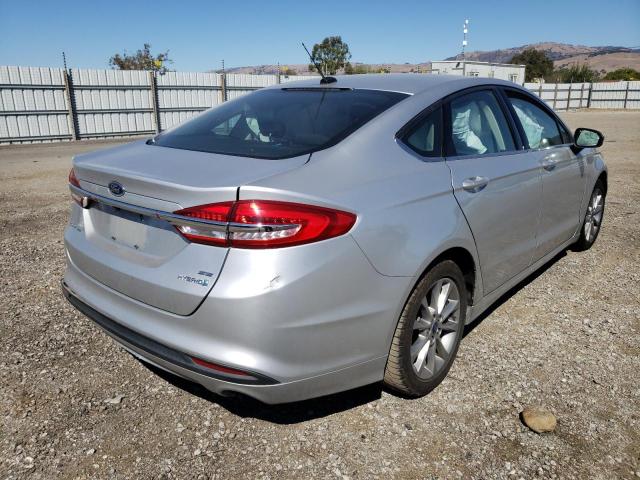 Photo 4 from auction – 2017 FORD FUSION SE with VIN 3FA6P0LUXHR374797