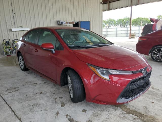 TOYOTA COROLLA LE 2022 with VIN 5YFEPMAE0NP308978 - Photo from auction