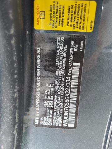 Photo 10 from auction – 2016 BMW 428 I with VIN WBA3N7C58GK227334