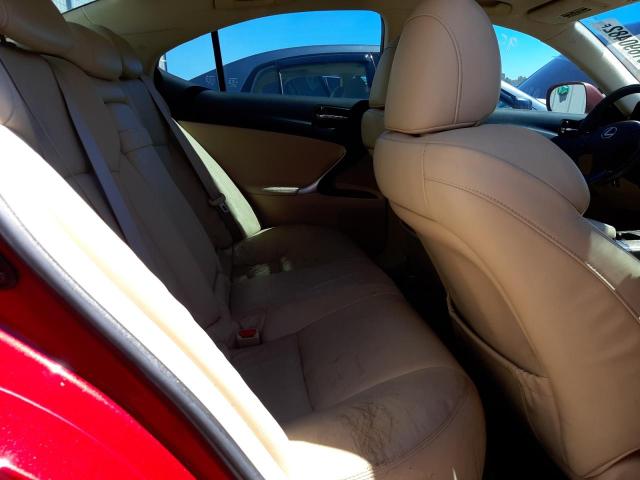 Photo 6 from auction – 2008 LEXUS IS 250 with VIN JTHBK262685070185
