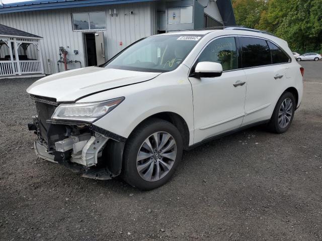 Photo 2 from auction – 2014 ACURA MDX TECHNO with VIN 5FRYD4H48EB038721