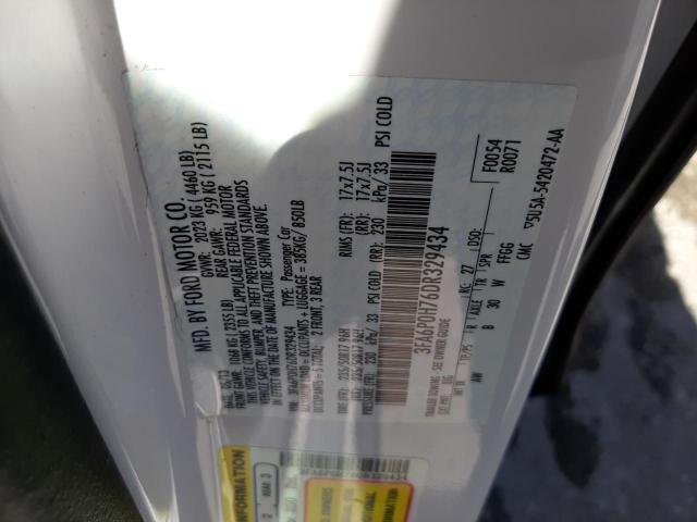 Photo 10 from auction – 2013 FORD FUSION SE with VIN 3FA6P0H76DR329434