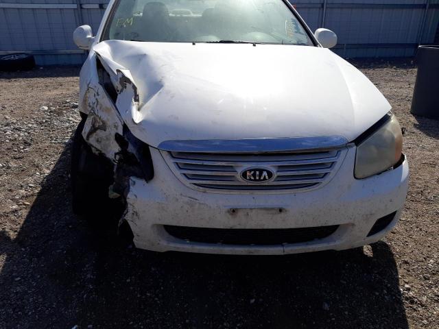 Photo 9 from auction – 2007 KIA SPECTRA EX with VIN KNAFE121175414759