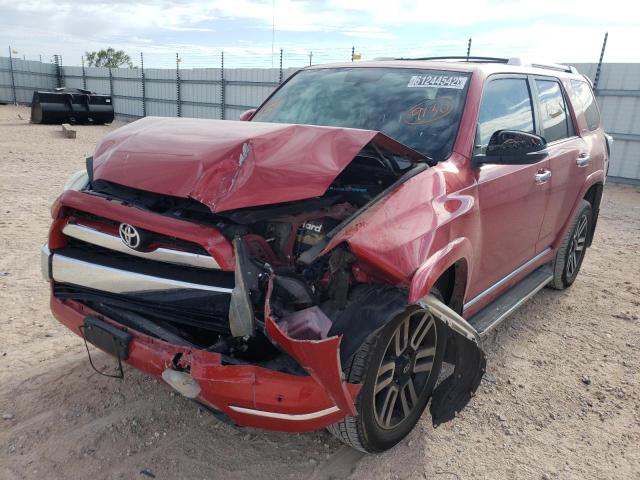 Photo 2 from auction – 2015 TOYOTA 4RUNNER SR with VIN JTEBU5JR3F5258866