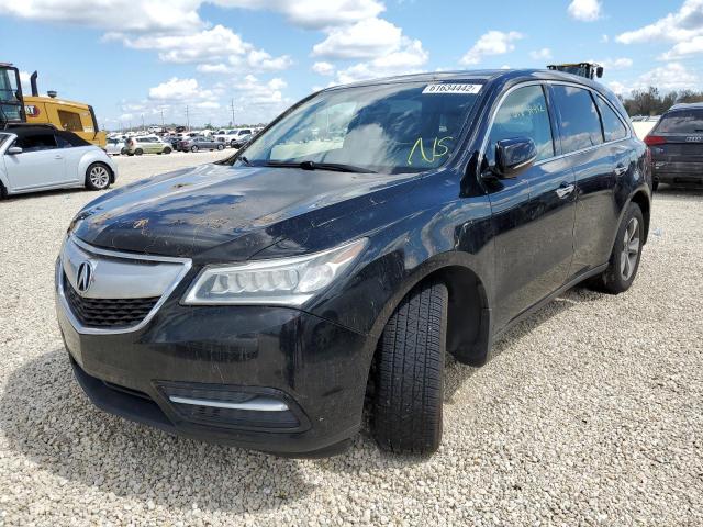 Photo 2 from auction – 2016 ACURA MDX with VIN 5FRYD3H23GB017559