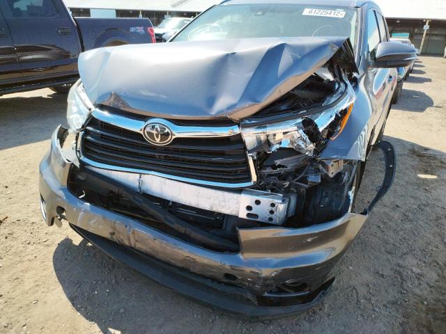 Photo 9 from auction – 2014 TOYOTA HIGHLANDER with VIN 5TDDKRFH9ES032205