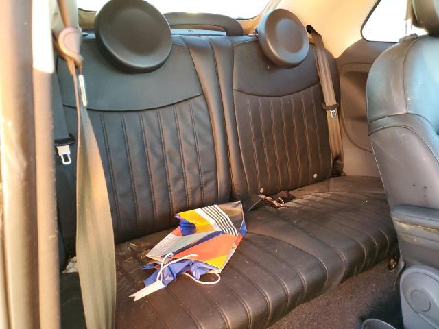 Photo 6 from auction – 2012 FIAT 500 LOUNGE with VIN 3C3CFFER0CT118857