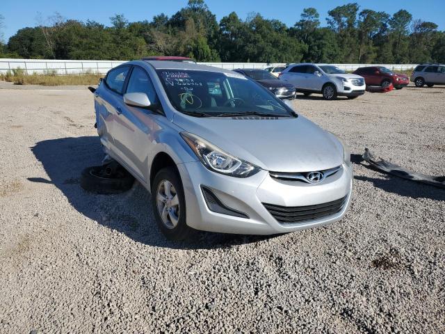 HYUNDAI ELANTRA SE 2015 with VIN 5NPDH4AE1FH623408 - Photo from auction