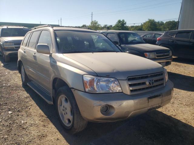 TOYOTA HIGHLANDER 2005 with VIN JTEDP21A550085629 - Photo from auction