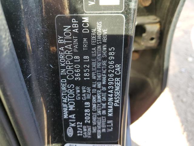 Photo 10 from auction – 2013 KIA RIO EX with VIN KNADN4A39D6206985