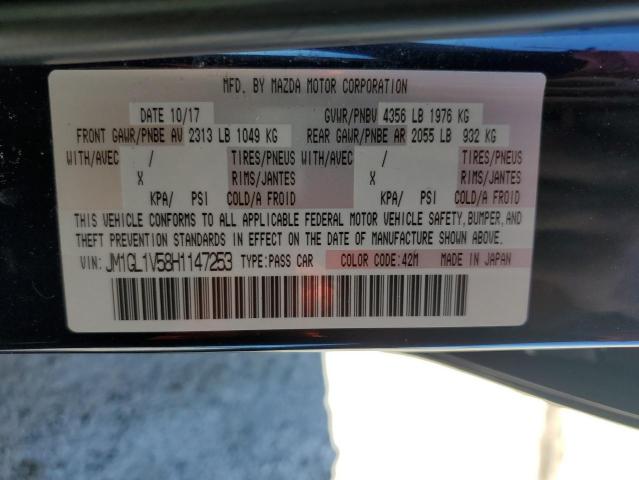 Photo 10 from auction – 2017 MAZDA 6 TOURING with VIN JM1GL1V58H1147253