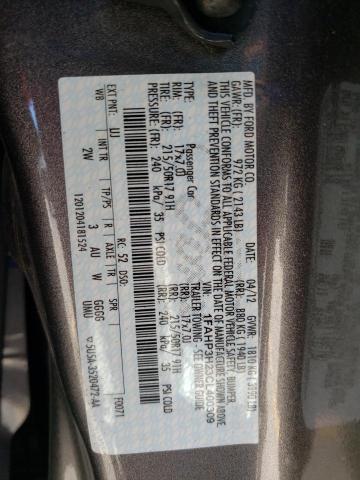 Photo 10 from auction – 2012 FORD FOCUS SEL with VIN 1FAHP3H23CL400309