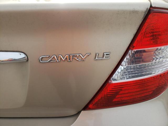 Photo 9 from auction – 2002 TOYOTA CAMRY LE with VIN 4T1BE32K42U074815