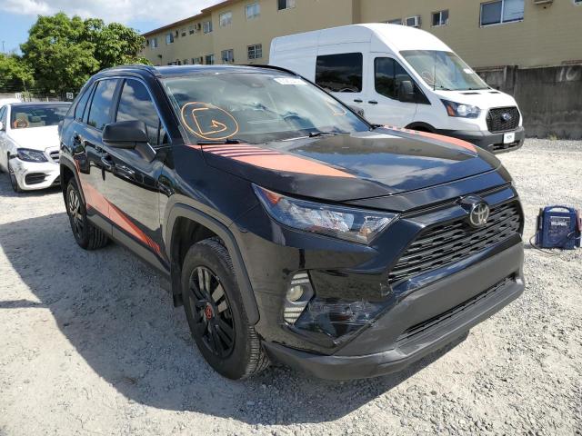 TOYOTA RAV4 LE 2021 with VIN 2T3H1RFV9MC095247 - Photo from auction