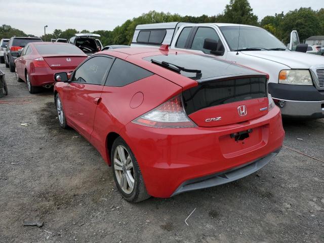 Photo 3 from auction – 2012 HONDA CR-Z EX with VIN JHMZF1D61CS005614