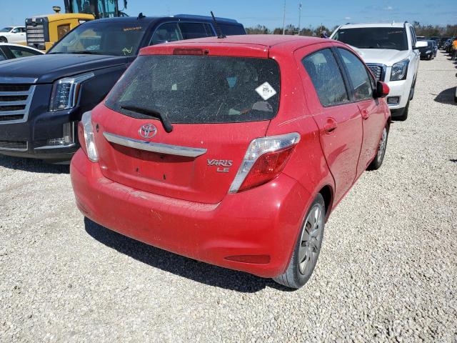 Photo 4 from auction – 2014 TOYOTA YARIS with VIN JTDKTUD33ED582994