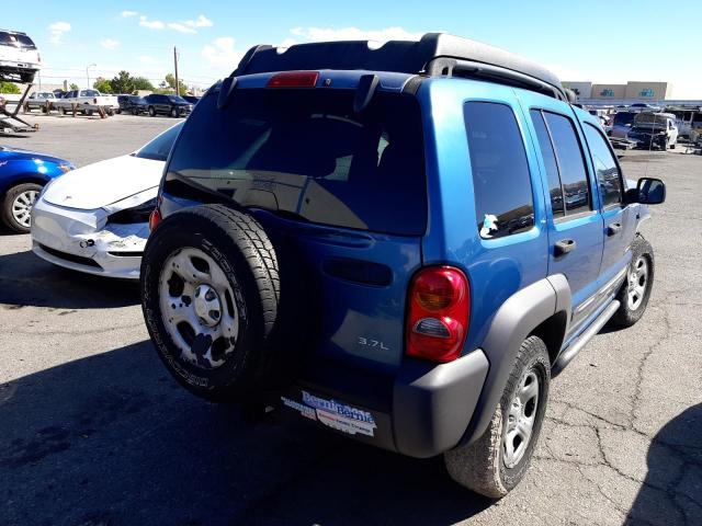 Photo 4 from auction – 2004 JEEP LIBERTY SP with VIN 1J4GL48K84W285031