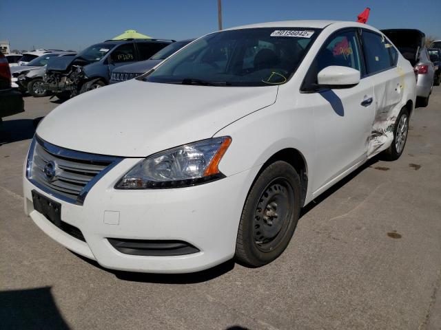 Photo 2 from auction – 2015 NISSAN SENTRA S with VIN 3N1AB7AP1FL632877
