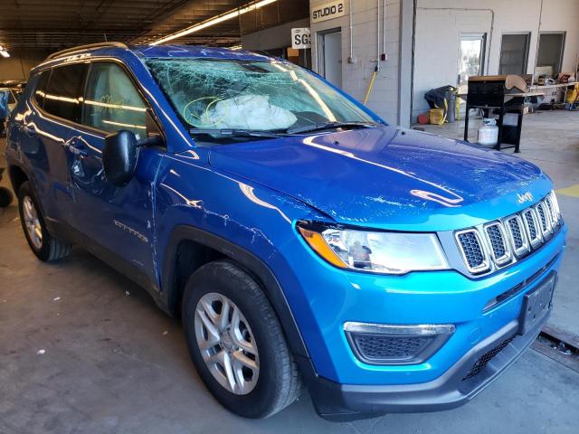 JEEP COMPASS SP 2018 with VIN 3C4NJCAB8JT468003 - Photo from auction