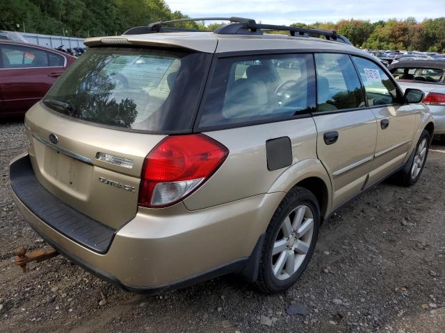 Photo 4 from auction – 2008 SUBARU OUTBACK 2. with VIN 4S4BP61C887310315