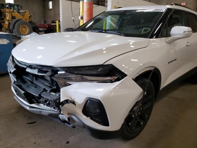 Photo 9 from auction – 2019 CHEVROLET BLAZER 2LT with VIN 3GNKBGRS0KS700278