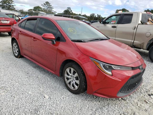 TOYOTA COROLLA LE 2020 with VIN 5YFEPRAE7LP052669 - Photo from auction
