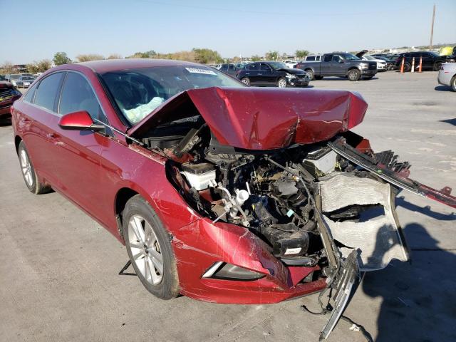 HYUNDAI SONATA SE 2016 with VIN 5NPE24AF0GH292434 - Photo from auction