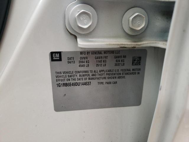 Фото 10 с аукциона – 2013 CHEVROLET VOLT с VIN 1G1RB6E49DU144637