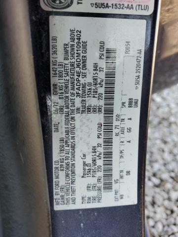 Photo 10 from auction – 2013 FORD FIESTA SE with VIN 3FADP4EJ6DM109402