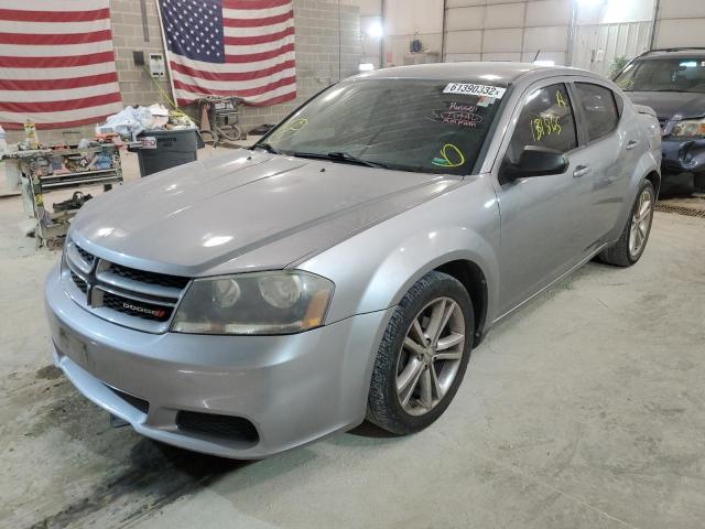 Photo 2 from auction – 2013 DODGE AVENGER SE with VIN 1C3CDZAG0DN752599