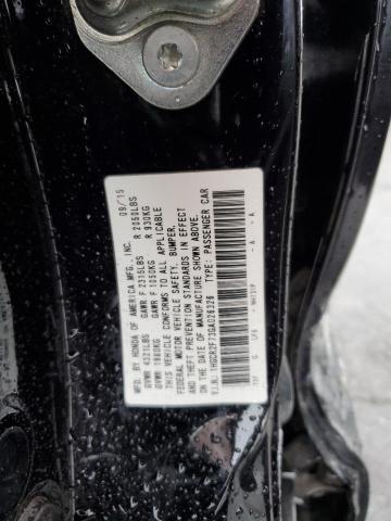 Photo 10 from auction – 2016 HONDA ACCORD EX with VIN 1HGCR2F73GA026326