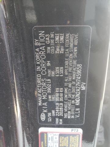 Photo 10 from auction – 2017 KIA SOUL with VIN KNDJN2A27H7459658