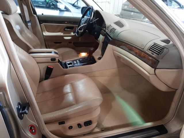 Photo 5 from auction – 1999 BMW 740 IL with VIN WBAGH8332XDP00596