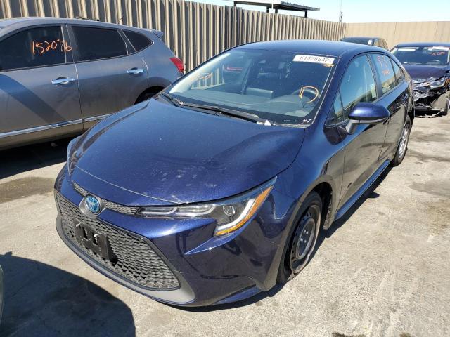 Photo 2 from auction – 2022 TOYOTA COROLLA LE with VIN JTDEAMDE0NJ056442