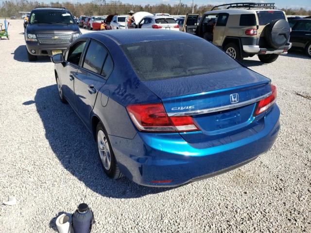Photo 3 from auction – 2014 HONDA CIVIC LX with VIN 19XFB2F52EE014225