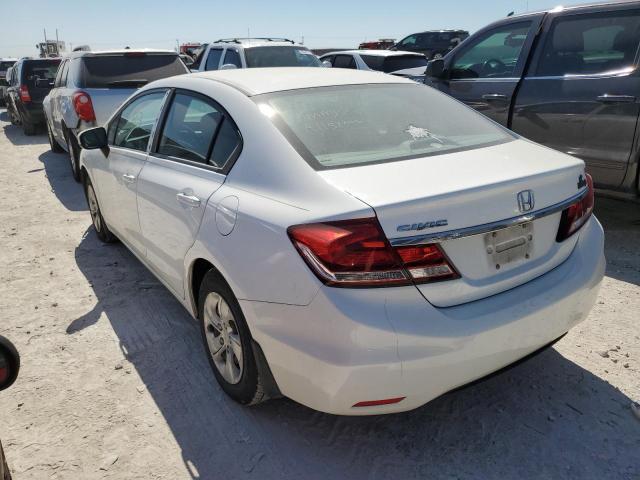 Photo 3 from auction – 2014 HONDA CIVIC LX with VIN 19XFB2F53EE032748