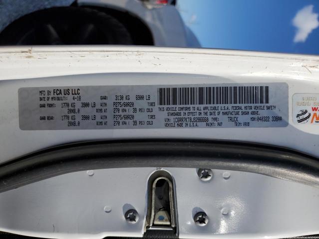 Photo 10 from auction – 2018 RAM 1500 ST with VIN 1C6RR7KT8JS286660