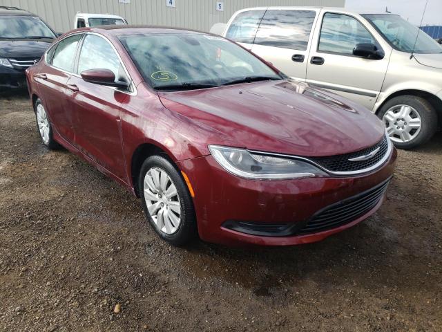 CHRYSLER 200 LX 2015 with VIN 1C3CCCFB6FN644665 - Photo from auction