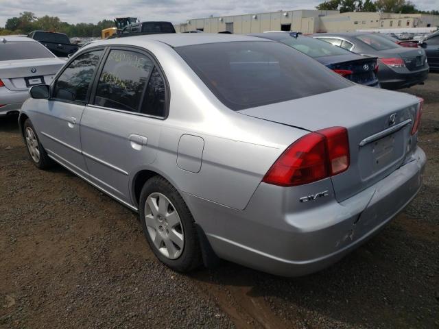 Photo 3 from auction – 2001 HONDA CIVIC EX with VIN 2HGES26761H566338